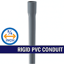 PVC, 3/4, X, 10, ROYAL, PVC, CONDUIT, 3/4, X, 10