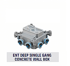 RSVDB-H-10-15, ROYAL, PVC, SLAB, DEEP, 1 GANG, CONCRETE, WALL, BOX