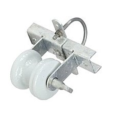 2518U, HYDEL, 100AMP, SPOOL, RACK, CLEVIS, WITH, INSULATOR, LIGHT, DUTY