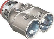 3/8, INCH, SNAP2IT, DUPLEX, CONNECTORS, DIE-CAST