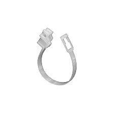 2, INCH, LOOP, TYPE, HANGER, FOR, COMMUNICATIONS, CABLE, SUPPORT