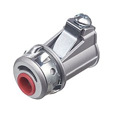 3/8, INCH, SINGLE, BARREL, DIE-CAST, , INSULATED, THROAT, CONNECTOR