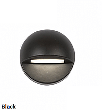 3011-27BK, WAC, LIGHTING, LED, 3", CIRCLE, DECK, &, PATIO, LIGHT, 27K, 12V, BLACK