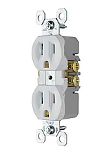 3232W, PASS, AND, SEYMOUR, DUPLEX, RECEPTACLE, 15AMP, WHITE