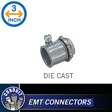 SCZ300, HUBBEL, 3", DIE, CAST, CONNECTOR