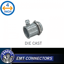SCZ400, HUBBEL, 4", DIE, CAST, CONNECTOR