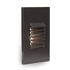 4061-27BZ, WAC, LIGHTING, LED, STEP, LIGHT, VERTICAL, LOUVER, 27K, 12V, BRONZE