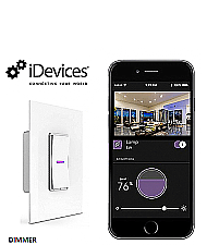 IDEV0009, HUBBELL, IDEVICE, WIFI, DIMMER, DECORA, 150WATT, WHITE, 1POLE, -, 4WAY