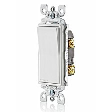 5601-P2W, LEVITON, LEVITON, 5601-P2W, DECORA, SINGLE, POLE, SWITCH