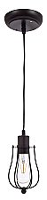 CAGEPENDANT12030BLVIDCC, LEDVANCE, LOWELL, CAGE, PENDANT, WITH, LED, BULB