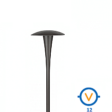 6011-27BZ, WAC, LIGHTING, LED, 7", DOME, AREA, PATH, LIGHT, 12V, 27K, BRONZE