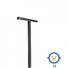 6071-27BK, WAC, LIGHTING, LED, BALANCE, DOUBLE, LED, PATH, LIGHT, 12V, 27K, BLACK