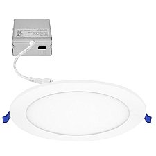 SSL-6-3C, SYNCO, 6", ROUND, SLIM, DOWNLIGHT, 12W, 1100LM, DIMMABLE, 3/4/5K