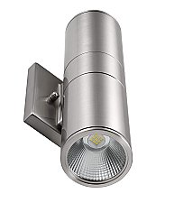 LED-FXDWATTS20/830/NI, NATURALED, 20W, UP/DOWN, WALL, CYLINDER, 3K, NICKEL