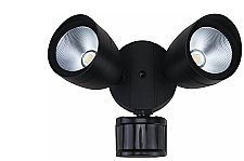 LED-FXBFD20/830/BK-SEN, NATURALED, 20W, SECURITY, FLOOD, W/SENSOR, 3K, BK