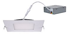 LED4DLS-65L9CCT5, NATURALED, 4", SQUARE, SLIM, DOWNLIGHT, 27/3/35/4/5K, 9362