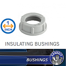 BP100, HUBBEL, PLASTIC, BUSHING, 1"