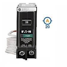 1 POLE 20 AMP COMBINATION ARC FAULT CIRCUIT BREAKER