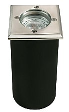 CL328-SS, CORONA, INGROUND, SQUARE, UPLIGHT, 12V, MR16, STAINLESS