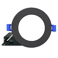 DR40RF-BK, DAWNRAY, 4", LED, SLIM, 5CCT, 27/3/35/4/5K, 12W, BLACK