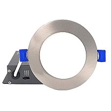 DR40RF-SN, DAWNRAY, 4", LED, SLIM, 12W, 3/4/5K, BRUSHED, NICKEL