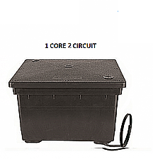 DB212300, FOCUS, INDUSTRIES, DIRECT, BURIAL, 300W, TRANSFORMER, 12V, 2-CIRCUIT