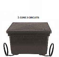 DB212600, FOCUS, INDUSTRIES, DIRECT, BURIAL, 600W, TRANSFORMER, 12V, 2-CIRCUIT