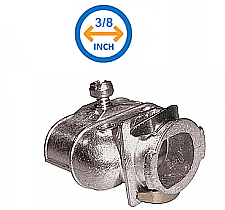 DUP038SF, HUBBEL, DUPLEX, 3/8", SNAP, FIT