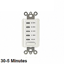 EI200W, INTERMATIC, ELECTRONIC, COUNTDOWN, TIMER, 30-5MINS, WITH, HOLD