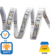 EV1-OUT-16-12V-2700, AXITE, OUTDOOR, RIBBON, 1.5W/FT, 27K, 12V, 90CRI, 16'