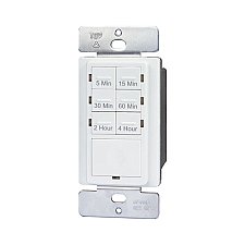 HET06-R, ORTECH, COUNTDOWN, TIMER, 5/15/30/60MINS, 2/4HRS, 120V, WHITE