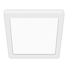 HM05-PS9-18W120-3CCT, /WH, VOTATEC, 9", SQUARE, SLIM, FLUSH, MOUNT