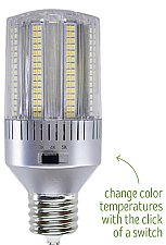 LED-8039E345C-A, LIGHT, EFFICIENT, DESIGN, 18W, LED, HID, RETROFIT, LAMP