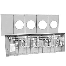 MSCL44TWX-BC, HYDEL, 400A, MAIN, 4, JAW, MULTI-POS, OH/UG, 4 GANG, 200A, PER, POS