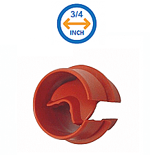 NMPI075, HUBBEL, 3/4", RED, PLASTIC, NMD, CONNECTOR