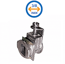 NMS038SF, HUBBEL, 3/8", SADDLE, ONE, SCREW, SNAP, FIT