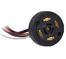 REC7PLK, NATURALED, 7, PRONG, PHOTOCELL, RECEPTACLE, FOR, DIMMING, P10142