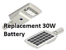 RP-SAL-BTRY-30W, SOLERA, 30W, SOLAR, AREA, LIGHT, REPLACEMENT, BATTERY