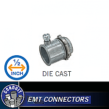 SCZ050, HUBBEL, 1/2", DIE, CAST, CONNECTOR