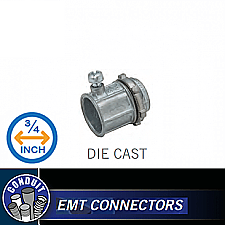 SCZ075, HUBBEL, 3/4", DIE, CAST, CONNECTOR