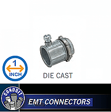 SCZ100, HUBBEL, 1", DIE, CAST, CONNECTOR