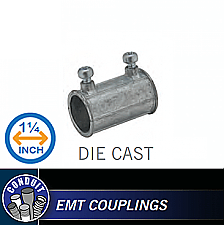 SKZ125, HUBBEL, 1-1/4", DIE, CAST, COUPLING
