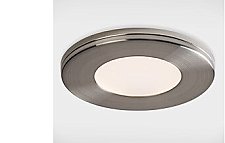 SLM-PUCK-BN, LITELINE, BRUSHED, NICKEL, TRIM, KIT, FOR, SLIMLED?, PUCK, LIGHT