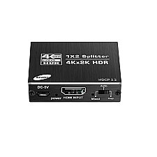 SPCD0012, HDMI, SPLITTER, 1, IN, 2, OUT, 4K, COMPATIBLE