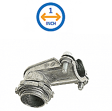 SQ90100, HUBBEL, 1", 90, DEGREE, ZINC, FLEX, CONNECTOR