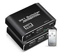 SWCD0031, HDMI, SWITCH, 3, IN, 1, OUT, 4K, COMPATIBLE, C/W, REMOTE