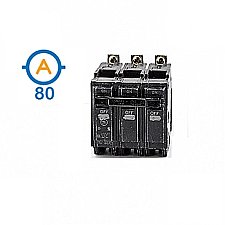 3 POLE 80 AMP BOLT ON CIRCUIT BREAKER