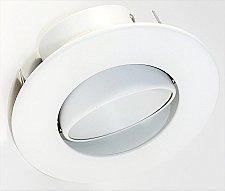 TL3530W/W, AXITE, LIGHTING, 3-1/2", ADJUSTABLE, WHITE, REFLECTOR/WHITE, TRIM