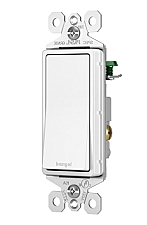 TM870W, PASS, AND, SEYMOUR, , 15, AMP, 1, POLE, DECORA, SWITCH, 120/277V, WHITE