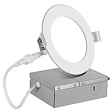 SSL-4-3K, SYNCO, TECHNOLOGY, INC, 4", ROUND, SLIM, DOWNLIGHT, 3K, WHITE